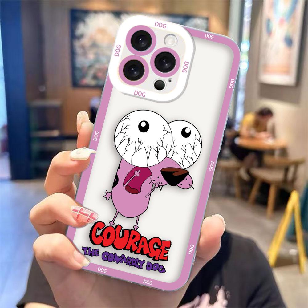 Courage Cowardly Dog Cover Phone Case For Redmi K40 K60 15C 14C 13C 13 12 12C 10 10C 10X 10A 9 9C 9T 9A 8 7 A1 A2 A3 A5 Case
