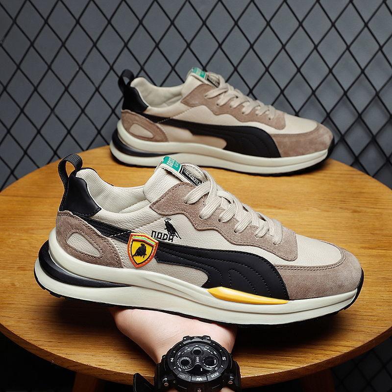 2025 New Spring Breathable Non-slip Forrest Gump Men's Shoes Casual Versatile Sports Shoes Men's Korean Version Trendy Dad Shoes