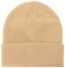 Low Gauge Knit Beanie with [Double Bash] Fold-Over