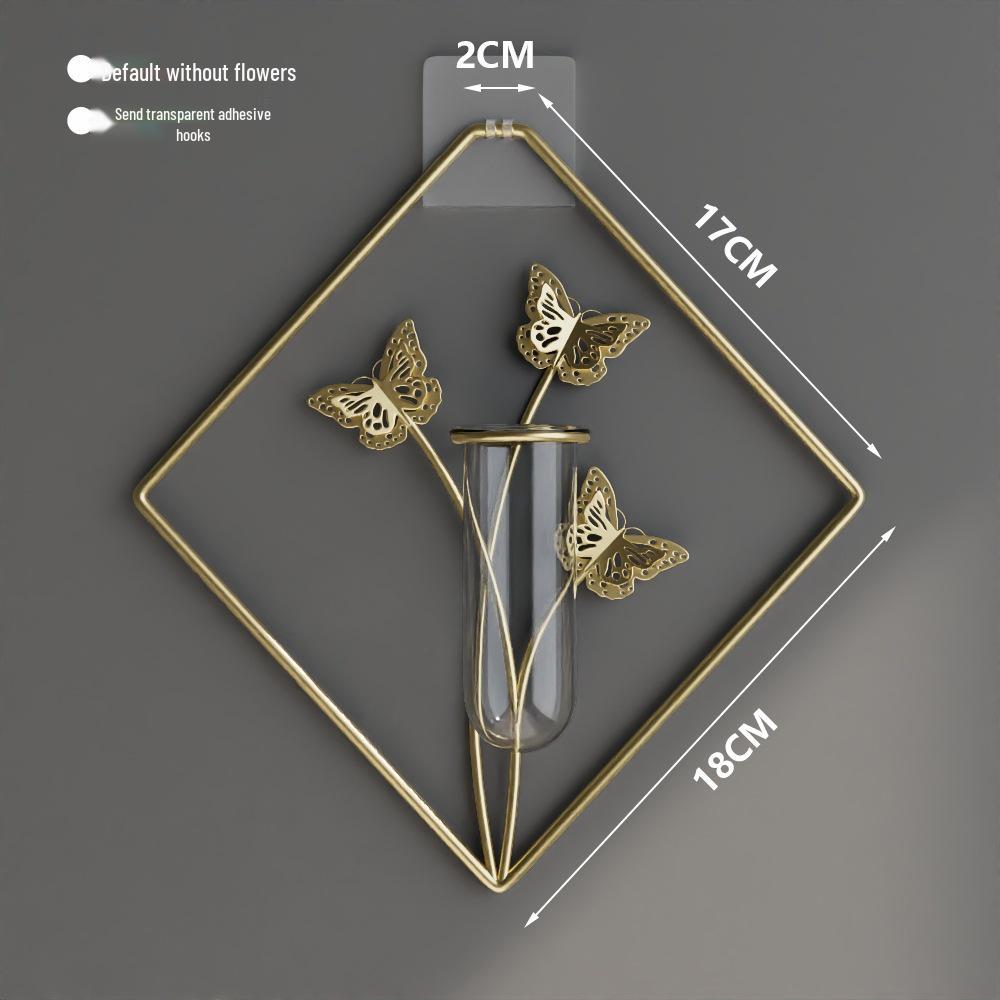 Настенная гидропонная ваза в скандинавском стиле люкс – Современный декор для гостиной без сверления