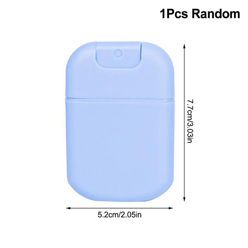 Портативный мини-флакон для многоразового использования с ароматизатором для рук, спиртовым распылителем и помпой, пустой косметический контейнер.