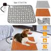 Pet Heating Pad Cat Dog Electric Heat Mat Heated Bed Puppy Whelping Pads 9 Modes Mat Water  Proof Soft Cosy