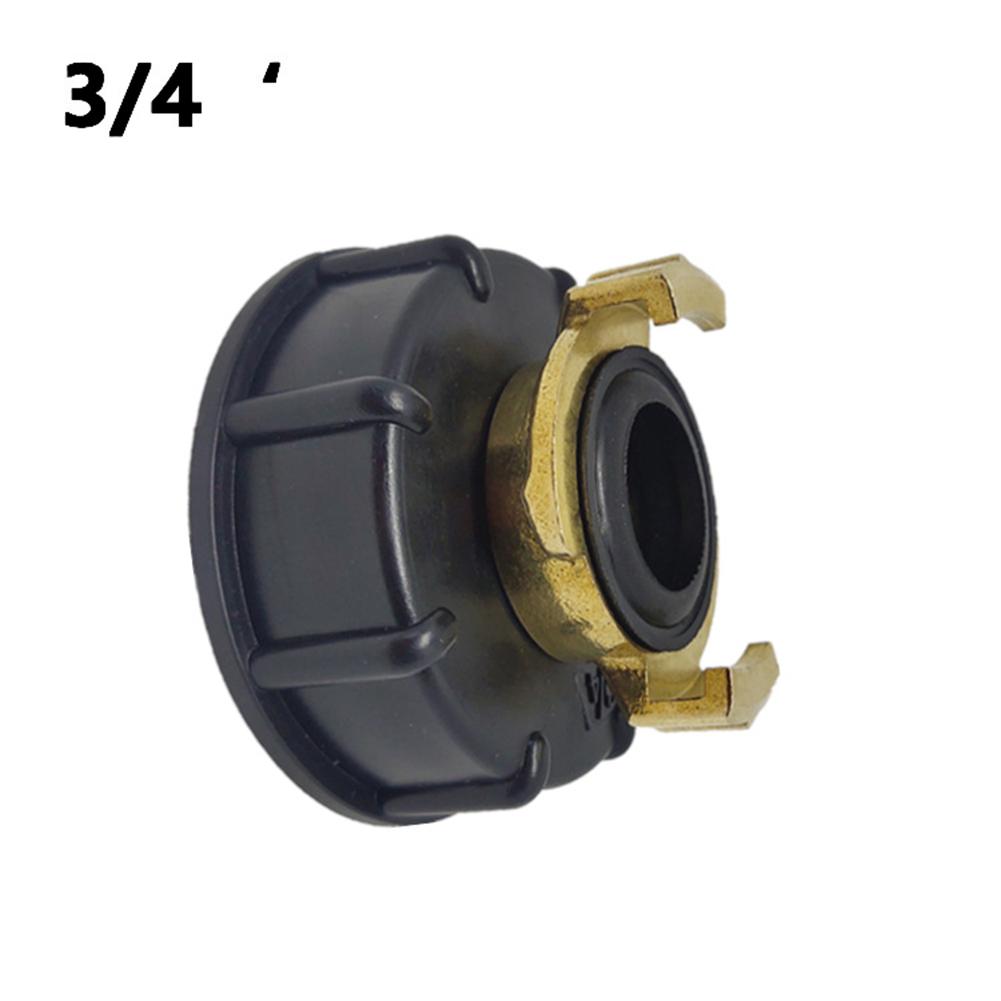 Адаптер IBC S60x6 Адаптер для кубовой емкости Соединитель Шланговый соединитель типа Geka Ирригация Практический Выход Резьбовые Аксессуары Фитинги