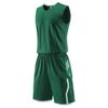 Solid Color Sleeveless Basketball Uniform Set: Vest Style Sports Running Suit