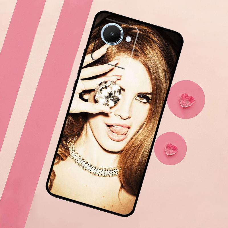 Lana Del Rey For Realme C67 C75 C63 C61 C71 C55 C51 C65 C53 10 11 12 13 14 15 Pro Plus GT6 GT7 Pro Case