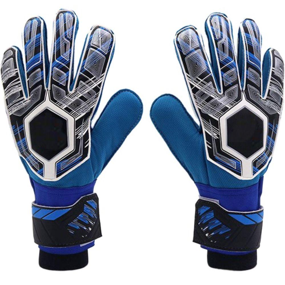 Защитные перчатки для вратаря Нескользящие футбольные перчатки для вратаря Латексные перчатки для взрослых/юношеских/детей