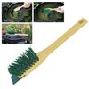 Щетка для газонокосилки Компактный размер Деревянная ручка Щетка для чистки Аксессуар для газонокосилки Щетка Инструмент для удаления травы и грязи