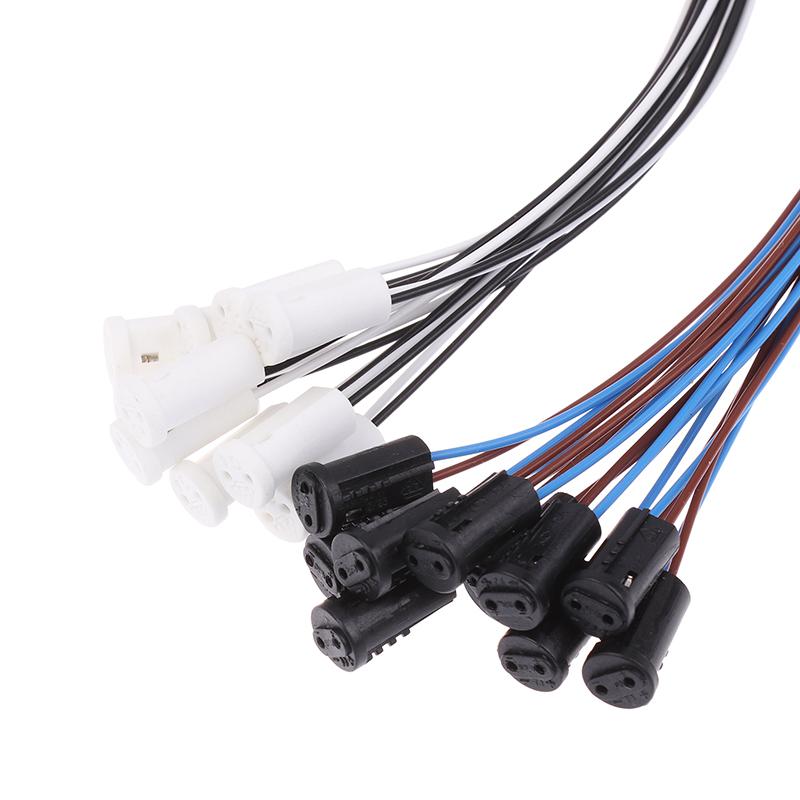 10 шт./лот Длина 60 см Патрон для лампы G4 Стабильный внутренний провод Миниатюрный светодиодный патрон для лампы Лампочка Галогенная лампочка Основание