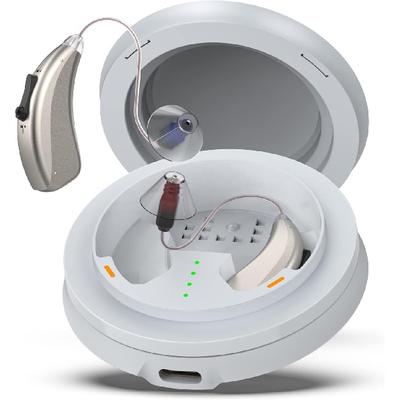 Слуховые аппараты для пожилых людей с потерей слуха, внутриканальный приемник(РИК) Слуховые аппараты с тремя режимами шумоподавления, двойным микрофоном, без рецепта