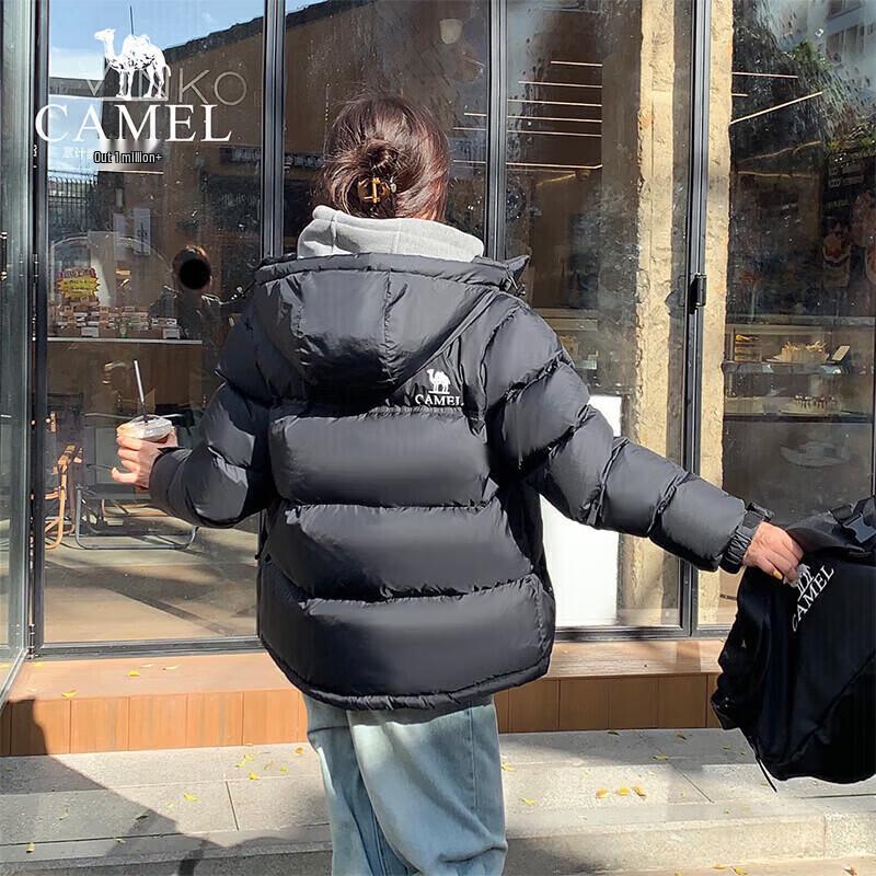 CAMEL Unisex High Loft Water Repellent Puffer Jacket