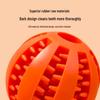 Pet Boredom Relief Rubber Molar Ball - Bite-Resistant Dog Toy for Teeth Cleaning and Energy Consumption (Small/Medium/Large, with Sound)