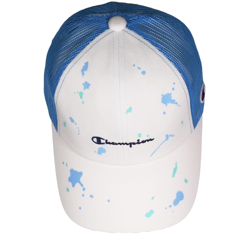 Champion Раскрашенная сетка Раскрашенная УФ-защита Номер Детская кепка, Шляпа, Улица, Город, Повседневный, Защита, Защита, Детская, 141-0064 (Япония, Размер, 53,0 см, 55,0