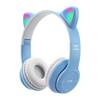 Foldable Cat Ear Wireless Headphone Bluetooth Over Ear Earphones  Ear Headset