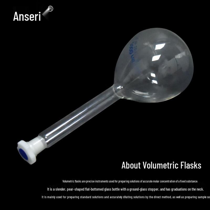 Ansellary Laboratory High Borosilicate Glass Volumetric Flask