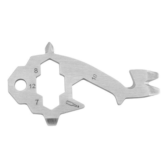 Outdoor Bottle Opener Portable Wear-resistant Outdoor Gear EDC Keychain Multi-Tool Wrench for Daily Use