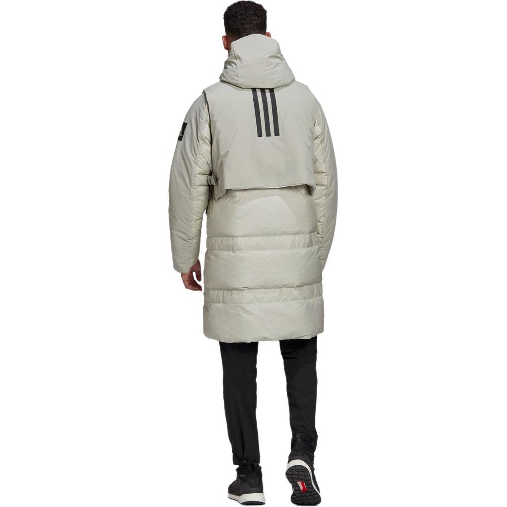 adidas MYSHELTER Пуховик Зимний Мужской Металлический Серый FT2430