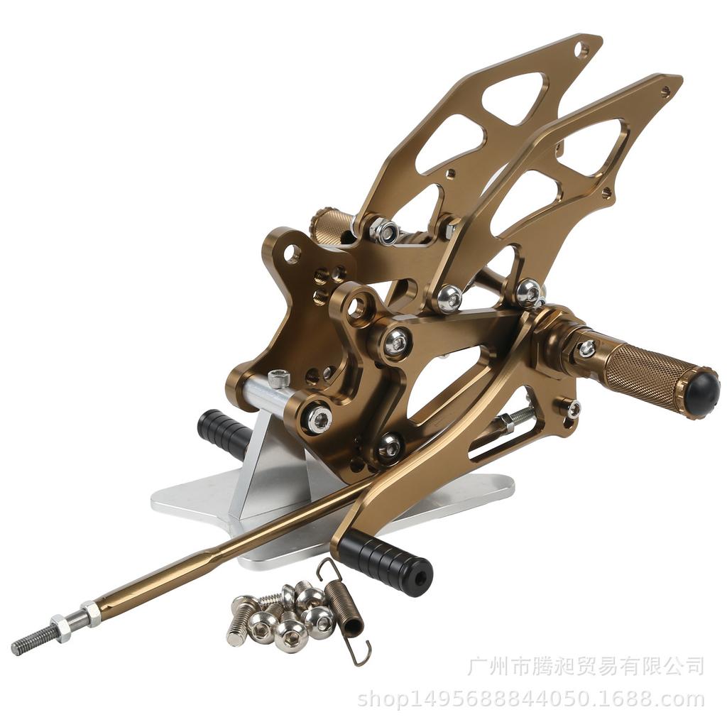 Совместимо с Kawasaki EX250 Ninja 250R 2008-2012 CNC Мотоциклетная Передняя Подножка Треугольный Кронштейн