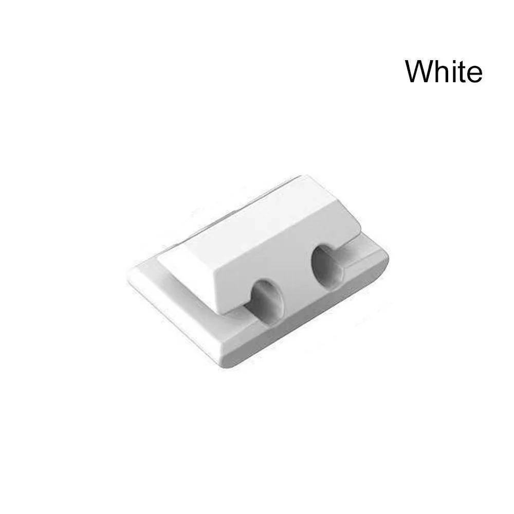 Силиконовый органайзер для кабелей USB-кабеля, намотчик, гибкий держатель для управления кабелями, зажимы для провода мыши, наушников, автомобильного провода