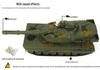 Модель KDW Немецкий Военный Танк Leopard 2A6 Бронированная Машина из Сплава