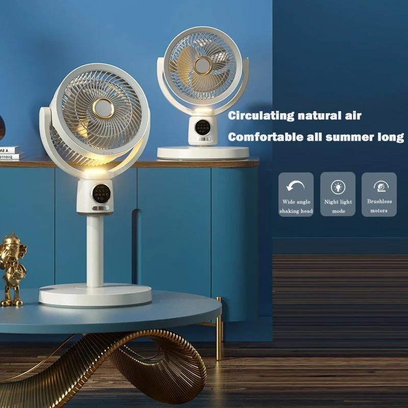 USB зарядка использование вентилятор циркуляции воздуха бытовой электрический вентилятор турбина бесшумный конвекционный напольный вентилятор таймер, управляемый мини-вентилятор