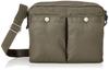 Плечевая сумка цвета хаки [Isaac] с двойным крючком и карманом на плече, сумка, женская, (86)