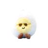 Egg Plush Boiled Doll Cartoon Keychain Bag Decoration Pendant Gift Toy Cute