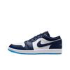 Jordan Air Jordan 1 Monster Lab, Canglang Moon Shadow Low top Vintage Basketball Shoes Unisex White Blue Silver 553558-404(Team445-)
