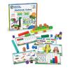MathLink Series Math Activity Dinosaur 100 Blocks Activity Authentic Set, Cubes, & Cards, LER9330,