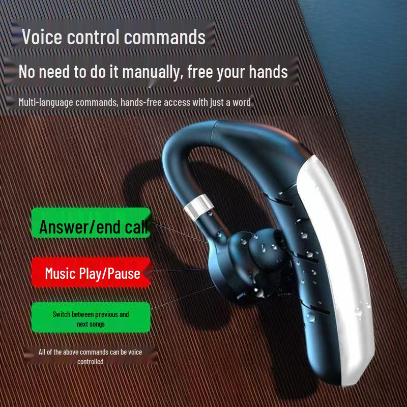 Новые беспроводные Bluetooth-наушники: Сверхдлительное время работы от аккумулятора, Шумоподавление, Высококачественный звук, Подходят для спорта, Универсальный внутриканальный дизайн