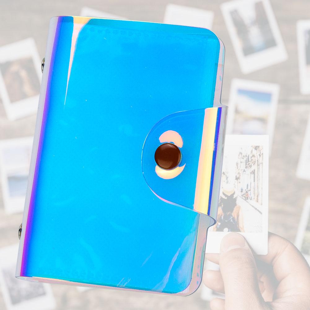 3-дюймовый прозрачный красочный альбом фотокниги для фотографий Fujifilm Instax Mini