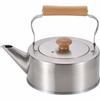Wahei Freiz Made In Japan Nostalgic Straight Kettle, 2.5L, Wooden Handle, Induction Compatible, CS-004, Chitose