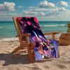KPOP Hunter Fashion Beach Towel: Ideal for Summer Adventures Soft, absorbent and quick drying suitable for swimming and bathing