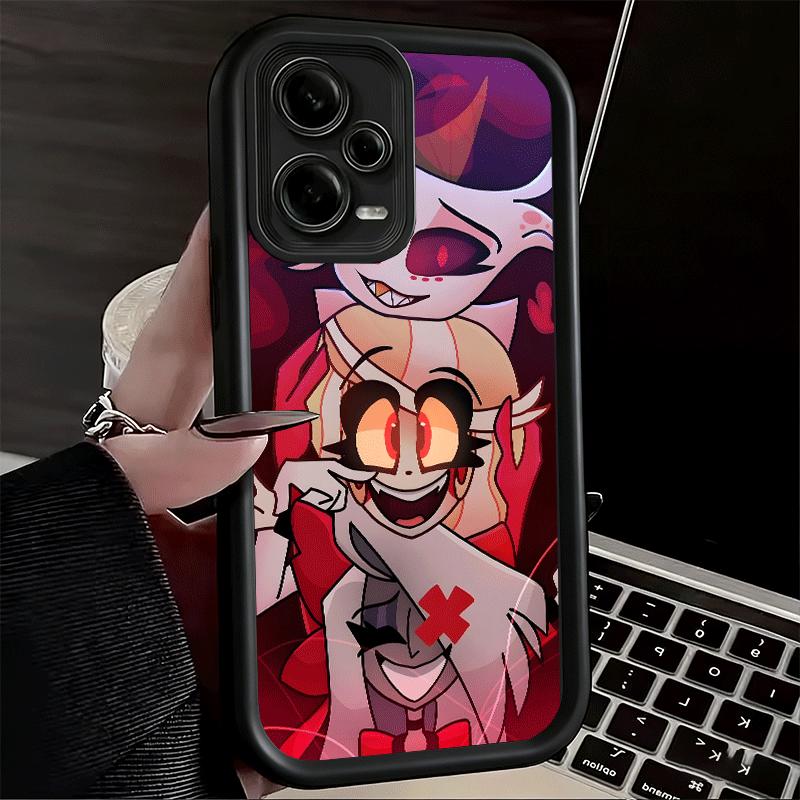 Мягкий чехол для телефона Hazbin Hotel Anime для Xiaomi Poco X7 X6 X5 Pro X4 Gt X3 F7 Ultra M8 M7 Redmi 15C 15 14C 13 13C 12 12C 10 10C