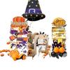 Halloween Balloon Column Decoration for Kindergarten, Mall, Amusement Park, Store Display, and Atmosphere Enhancement.