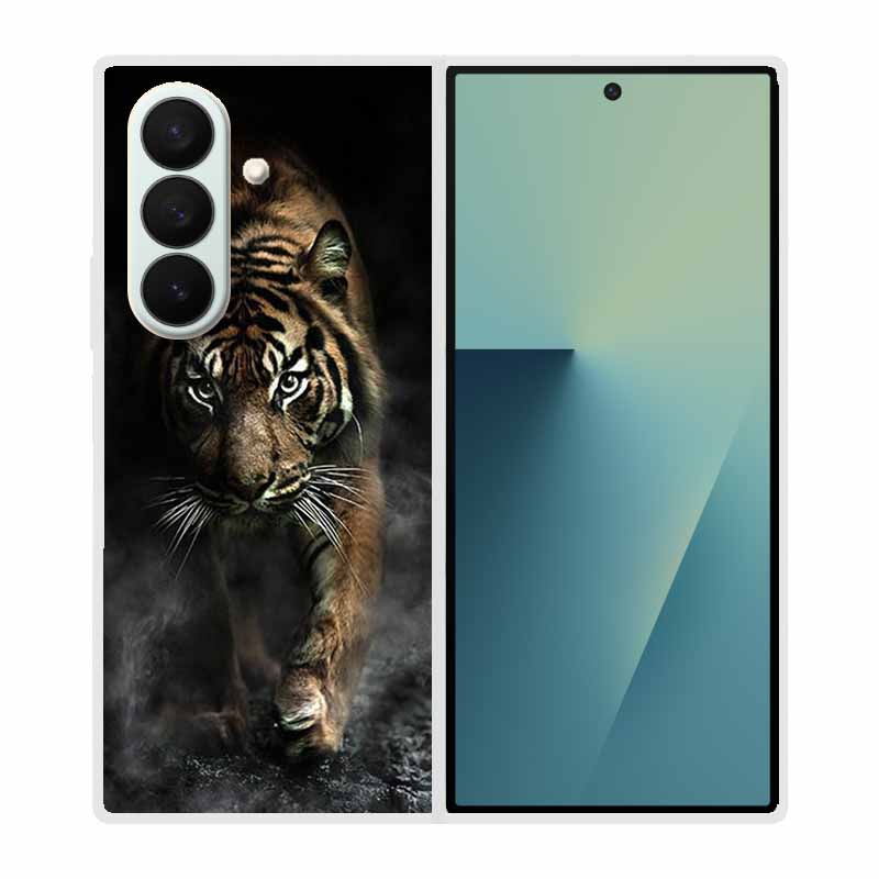 Чехол для телефона Galaxy Z Fold7 5G 2025 Чехлы Модный Защитный Задний Чехол для Samsung Galaxy Fold7 5G Z Fold 7 Жесткий Чехол Fold 7