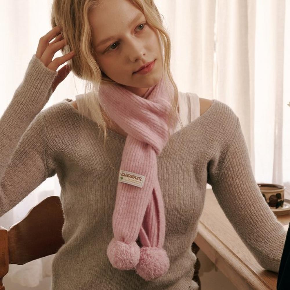 Marvel Knit Mini Muffler  6 Colors 