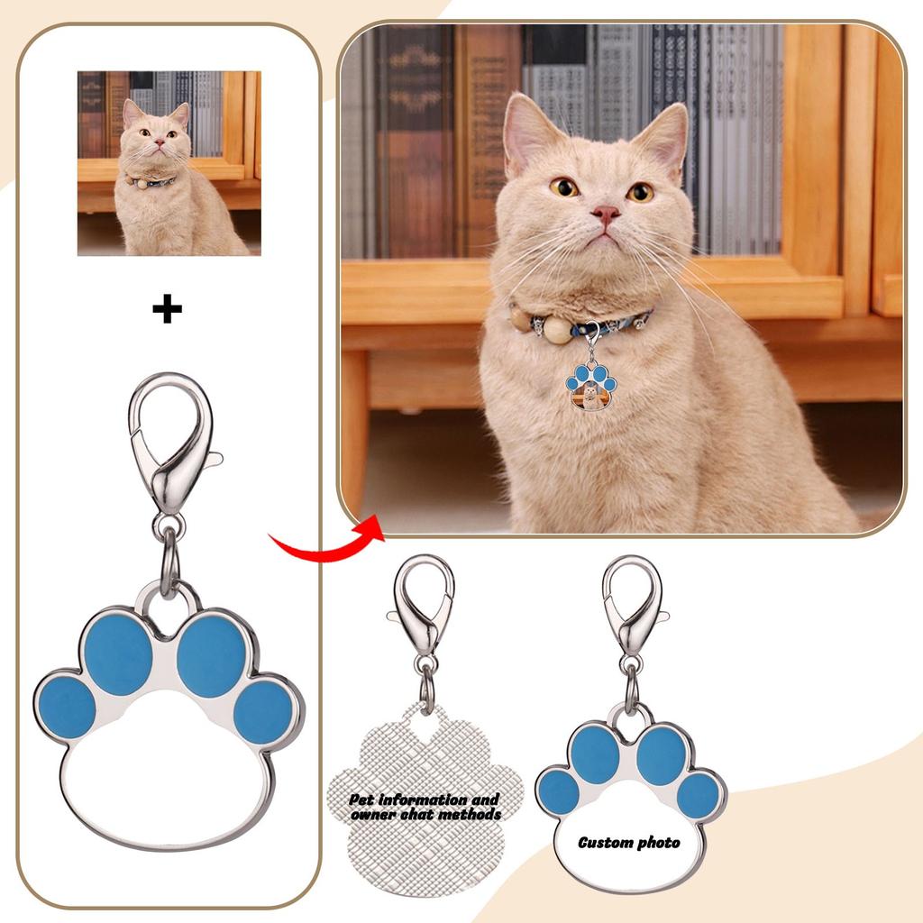 Custom Stainless Steel Anti-loss Personalized Tag Dog Tag Pet Tag