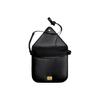Bottega Veneta Mount Gold Chain Smooth Calfskin Envelope Shoulder Bag Medium Women Shoulder Bag Black 667398-V12J0-8425