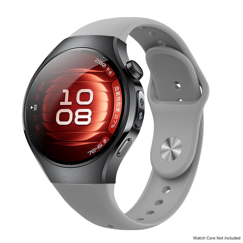 Мягкий силиконовый ремешок для часов для Huawei Watch 5 46 мм, спортивный браслет без зазоров для Huawei Watch 5 42 мм, ремешок для часов