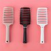 Вентилируемые изогнутые щетки для волос для распутывания длинных волос с подушкой для массажа для женщин