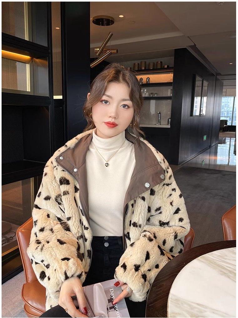 Женский топ из плотного бархата с полувысоким воротником и длинными рукавами, осень/зима 2024 г.