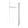 HEIAN SHINDO Slim Laundry 2 Towel Matte Width X Depth 29 X Height 149cm Rack, Shelves, Rack, White, 60-81 HSR-1WH