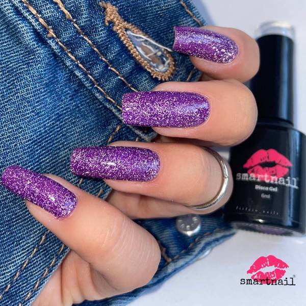 Rj 8045 Smartnail Flash Lakier Hybrydowy Disco Gel 6 мл