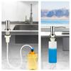 Диспенсер для мыла для кухонной мойки, дозатор мыла для кухонной мойки, комплект удлинительной трубки, насос для дозатора мыла под мойкой, больше не нужно Ref