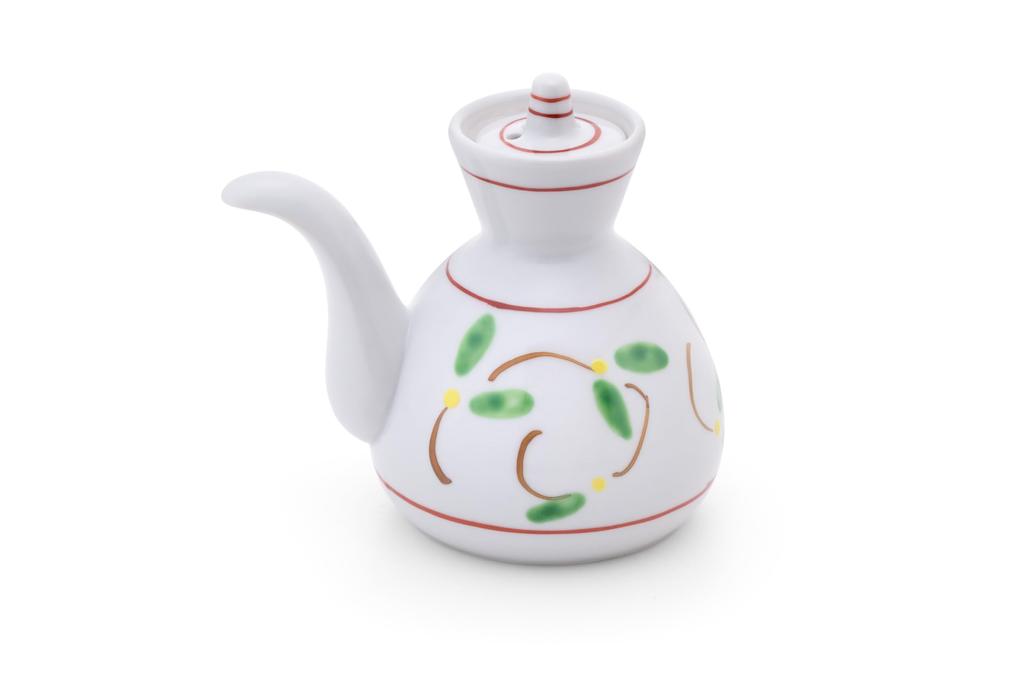 Контейнер для соевого соуса Dan Pottery Arita Heian с арабесковым дизайном, изделие, ручная роспись