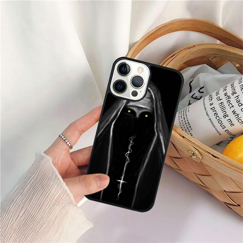 Чехол для телефона Ужасы 'Проклятие монахини' для iPhone 17 Air 16 15 14 11 12 13 Pro MAX Plus coque Чехол Оболочка