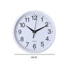 Wall Clock Round Analogue Vintage Home Decor Small Bedroom Kitchen Wall Hanging