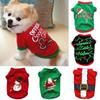 Christmas Puppy Dog Costume Chihuahua For Small Medium Dogs Vest Shirt Dog Clothes Cotton
