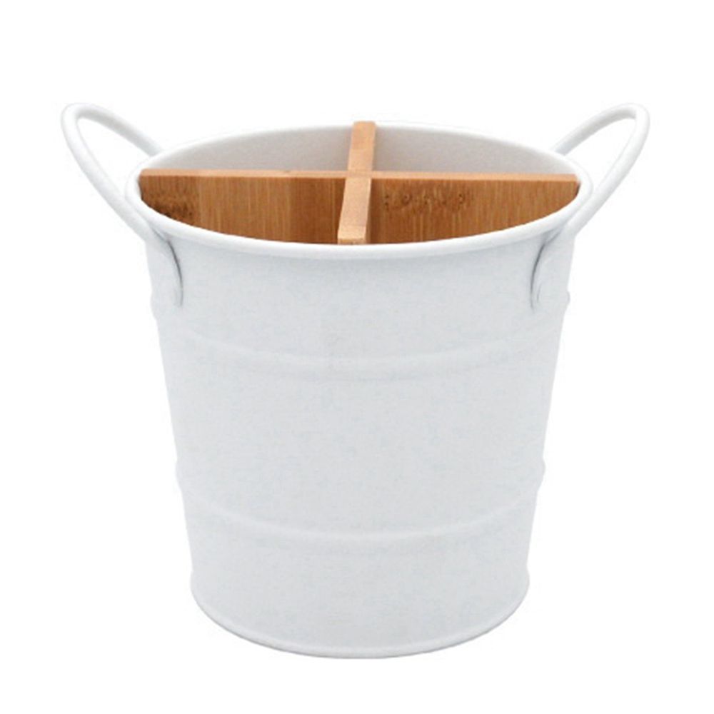 Storage Bucket Cooking Tool Chopstick Holder Cutlery Organizer Spoon Stand Bamboo Tableware Holder