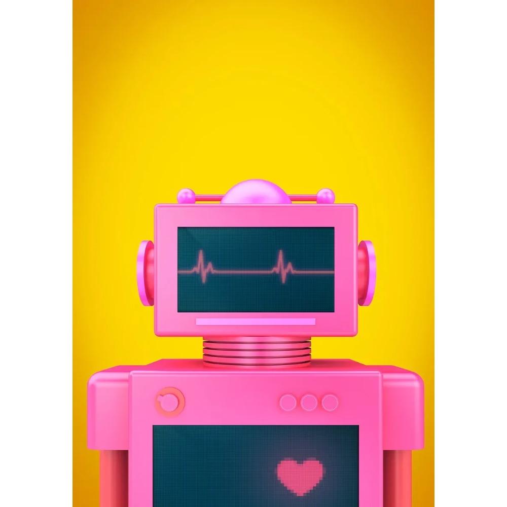 Realistic Abstract Robots Surrealism Posters Cool Robot Priest Modern Prints Canvas Wall Art Pictures Home Living Room Decor